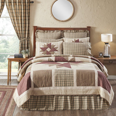 Cider Mill Twin Quilt 68Wx86L VHC Brands - The Fox Decor